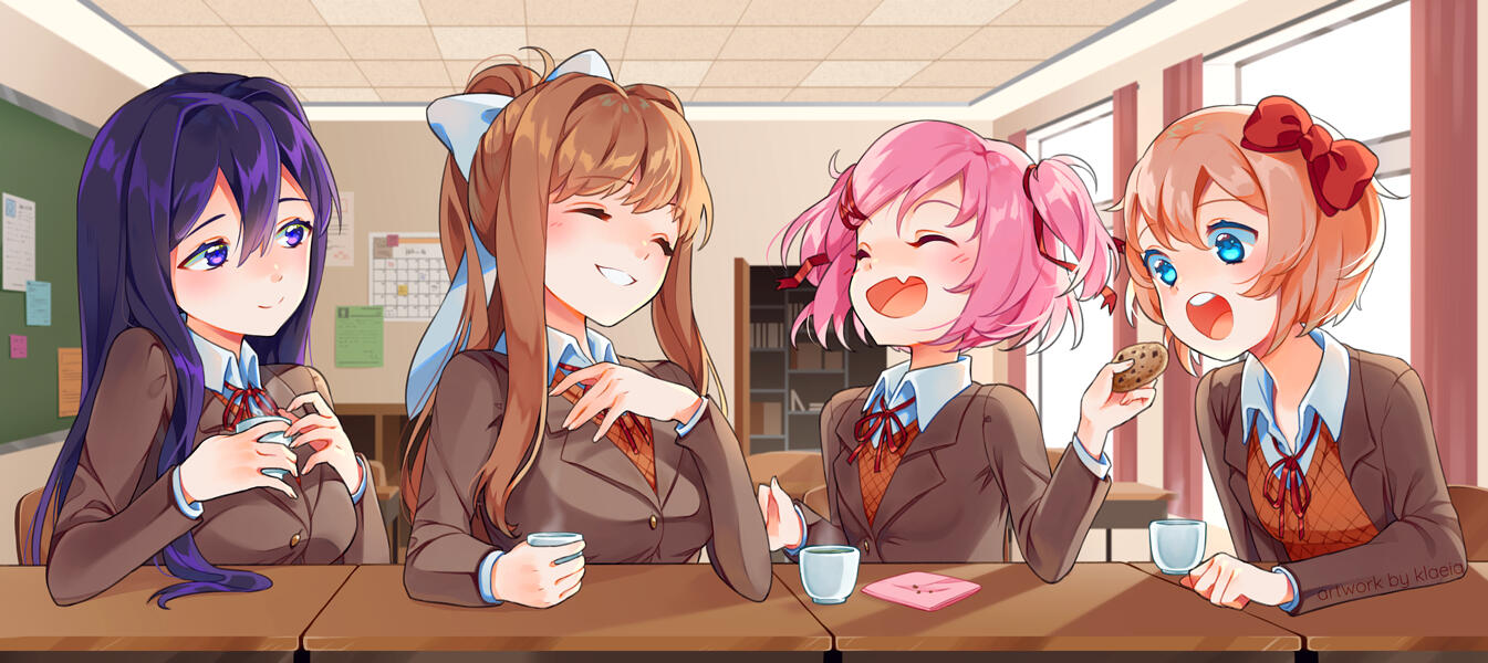 Doki Doki Literature Club Poster